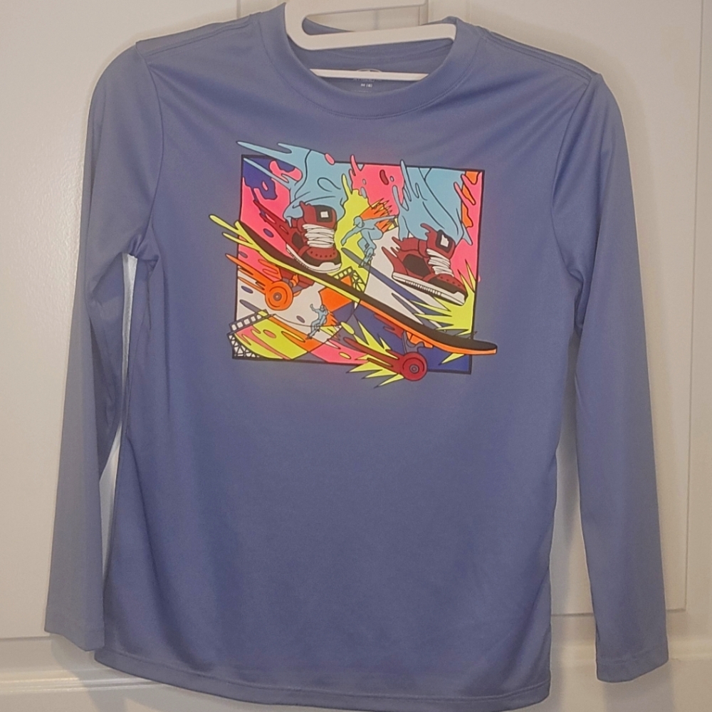 Athletic Works long sleeve kids shirt size Medium (8)